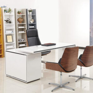 Ergonomic Upholstered Office Chair with Matching Visitor Seats