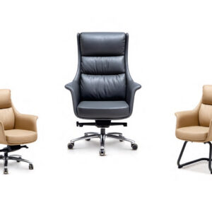 Modern Office Chair with Matching Visitor Seats