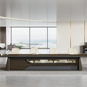 Elegant Office Boardroom Table with A Modern Design