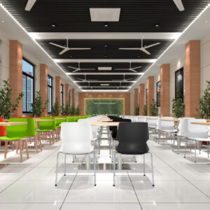 Modular Sleek Canteen Seats