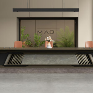 Spacious Office Boardroom Table