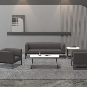 Comfortable Traditional Matching Lounge Settings for Office Spaces