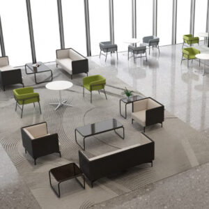 Luxurious Modular Lounge Settings for Office Spaces