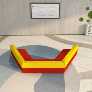 Spacious Modular Lounge Settings for Office Spaces