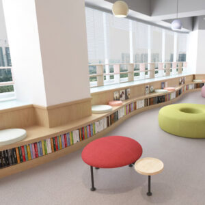 Round Modular Lounge Settings for Office Spaces