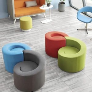 Artistic Modular Lounge Settings for Office Spaces