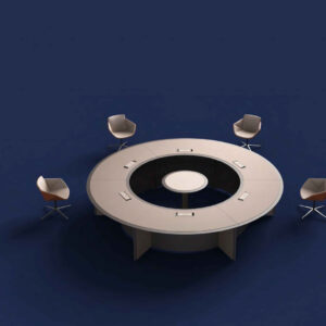 Round Office Boardroom Table from JY Series