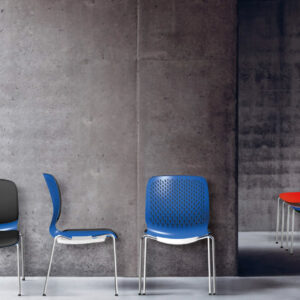Stylish Office Training Room Stackable Seats From The Nest Series