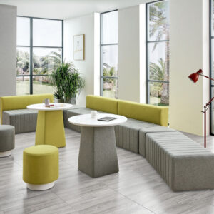 Refined and Modern Modular Lounge Settings for Office Spaces