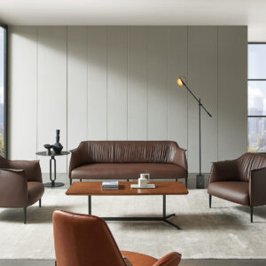 Sleek and Comfortable Traditional Matching Lounge Setting