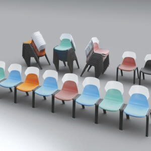 Modern Office Training Room Stackable Seats