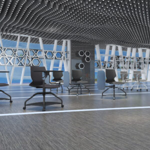 Modern Ergonomic Office Training Room Seats With Pads