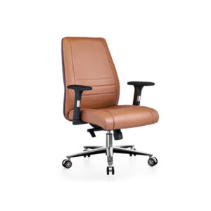 Sleek Modern Upholstered Office Chair