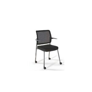Modern Sturdy Office Training Room Seats With Mesh Back