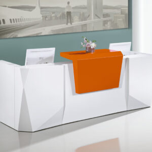 Modern Minimalist Office Reception Desk