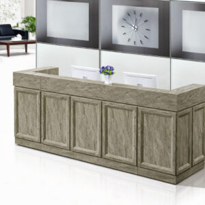 Modern Minimalist Office Reception Desk