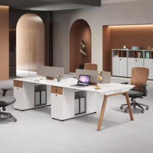 Sleek Spacious Office Workstation From Breeze Series