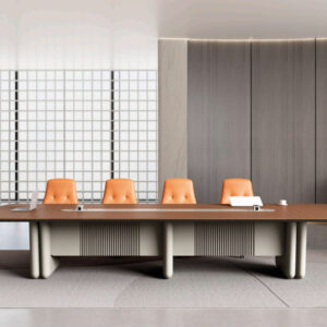 Sleek Office Conference Table From Shibo Series