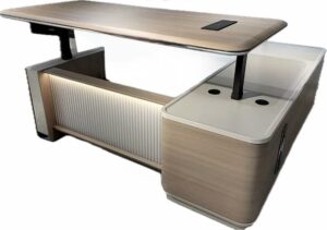 Luxury Sit Stand Executive Desk 2400mm