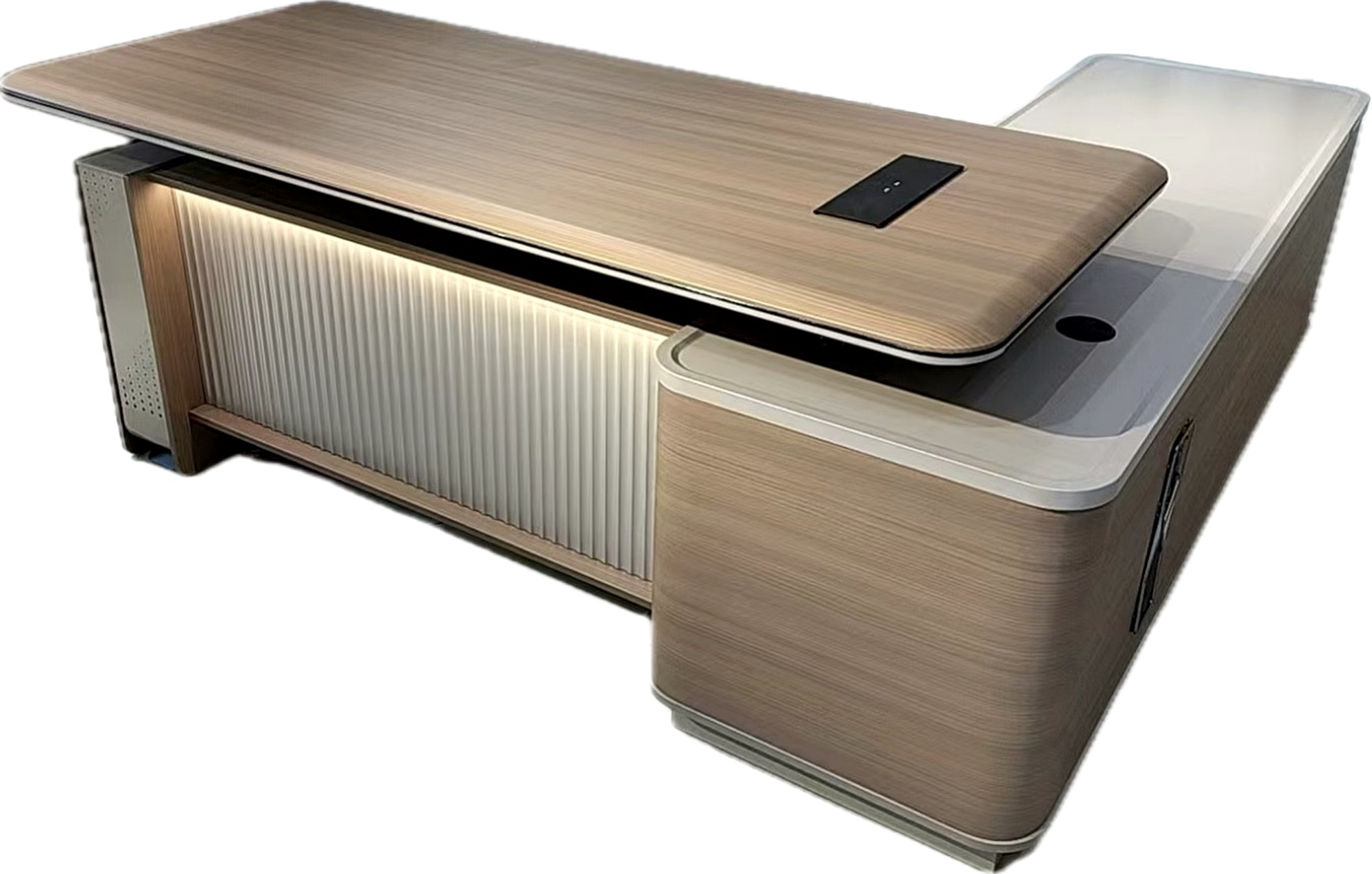 Luxury Sit Stand Executive Desk 2400mm